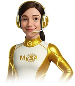MySA 3D Mascot Character